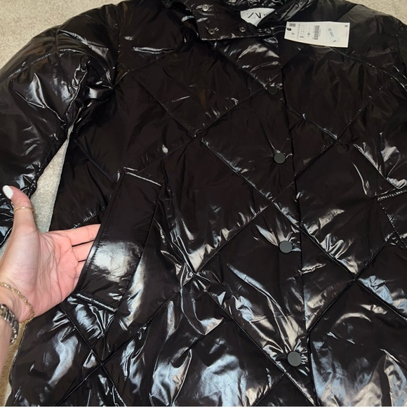 Zara Longline Quilted Jacket - Picture 15 of 16